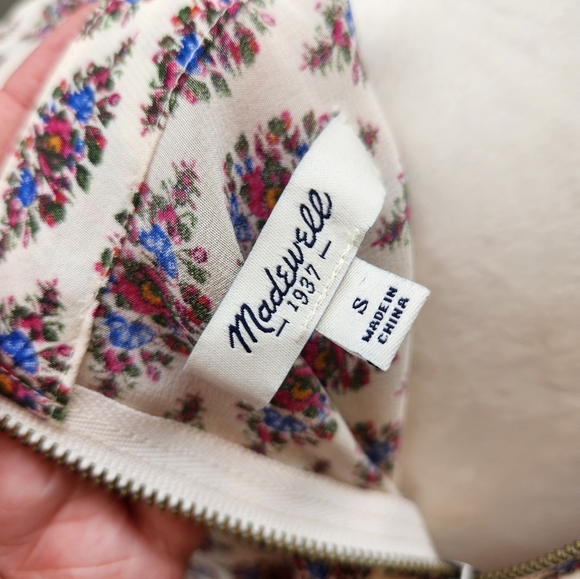 Madewell Silk Floral Top - Picture 5 of 6